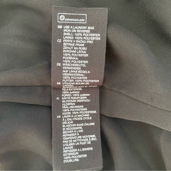 & Other Stories Striped Sequin Lounge Shirt NWTs Black White size 4 - Picture 13 of 13